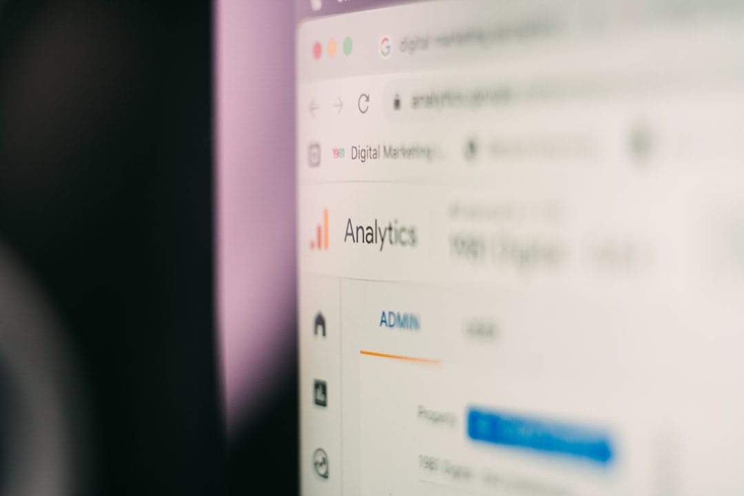 services-04 Google Analytics dashboard and Admin panel for digital marketing with 1981 Digitals SEO services.